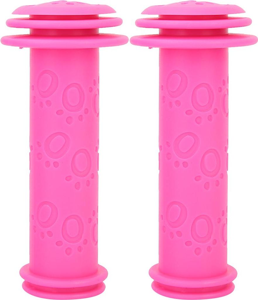 Kinder Kinderbike Roller Griff Bar Anti Slip Grips Bicycle -Lenkergröße (Rose Rot)