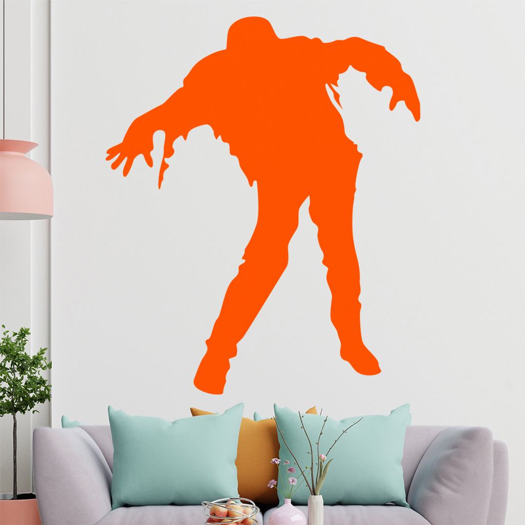 hauptsachebeklebt KIWISTAR Zombie - Tot Apokalypse Virus Wandtattoo in 6 Größen - Wandaufkleber Wall Sticker - Dekoration, Küche, Wohnzimmer, Sc...