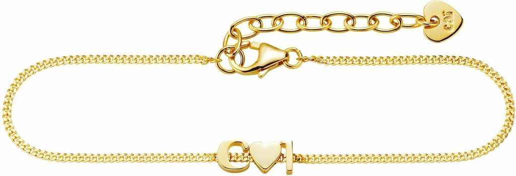 cai Armband 925/- Sterling Silber 15+3cm gelb 360260167-1-18