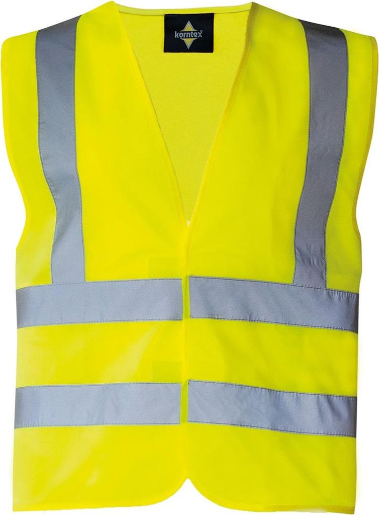 Korntex Safety Weste mit Reflektoren KX140 Gr. 5XL signal yellow