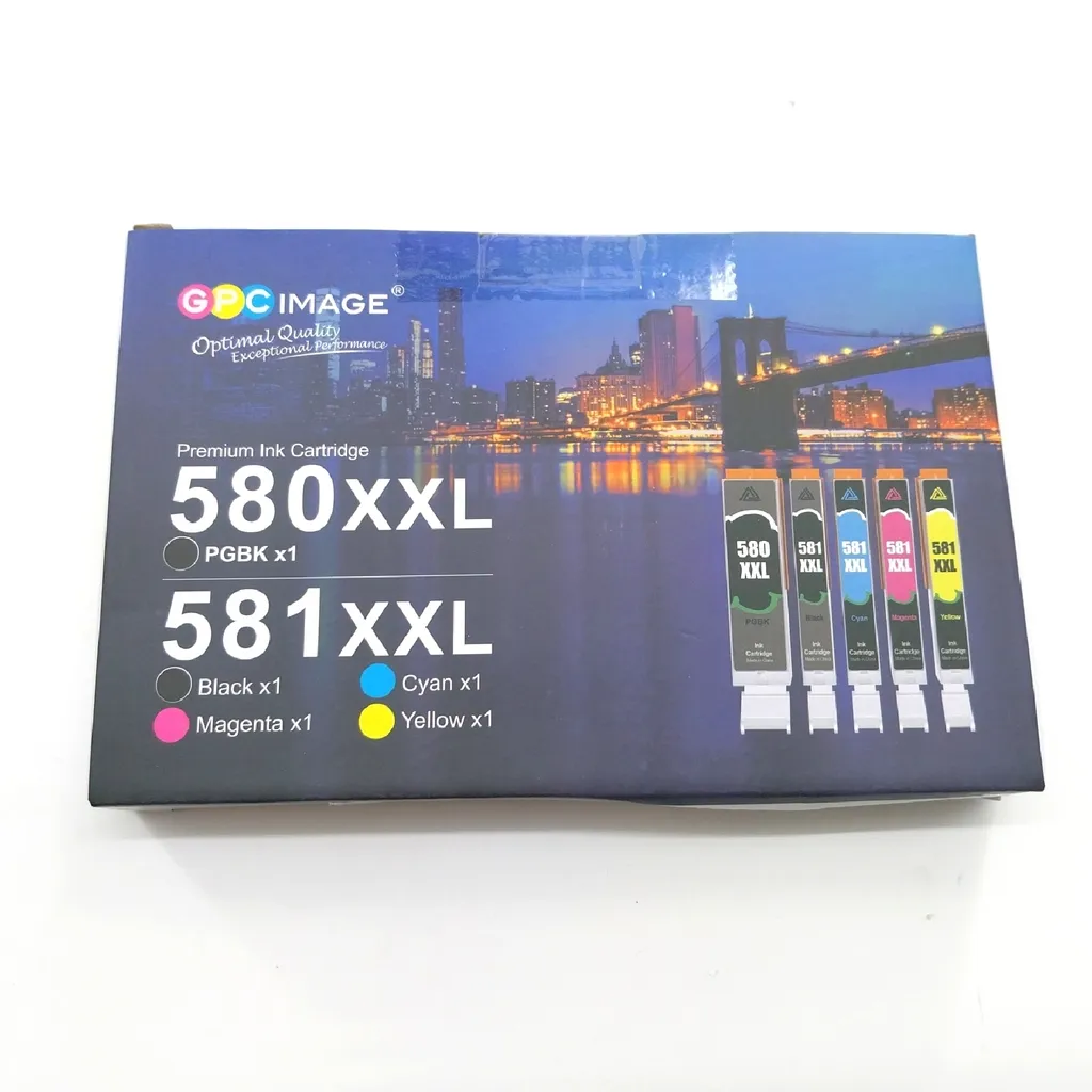 Cartucce d'inchiostro PGC Image Canon 580XL 581XL Accessori per stampanti_IPunkt