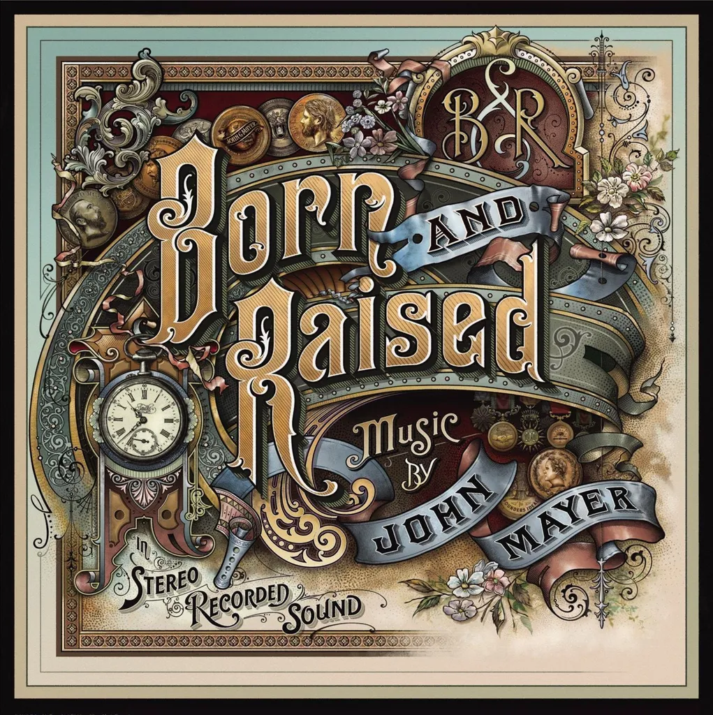 John Mayer Born and Raised 2 LP + CD Pochette Gatefold Haute Qualité