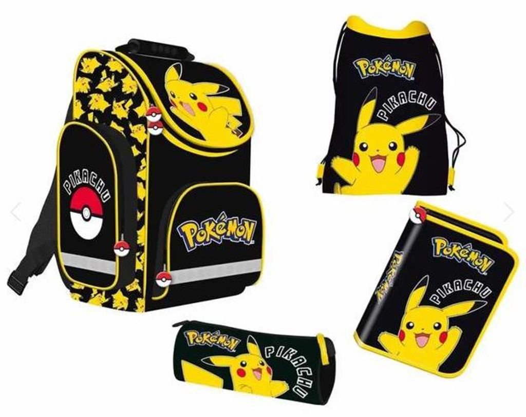 Pokemon Pikachu školní brašna brašna školní batoh chlapci Obrázek produktu 