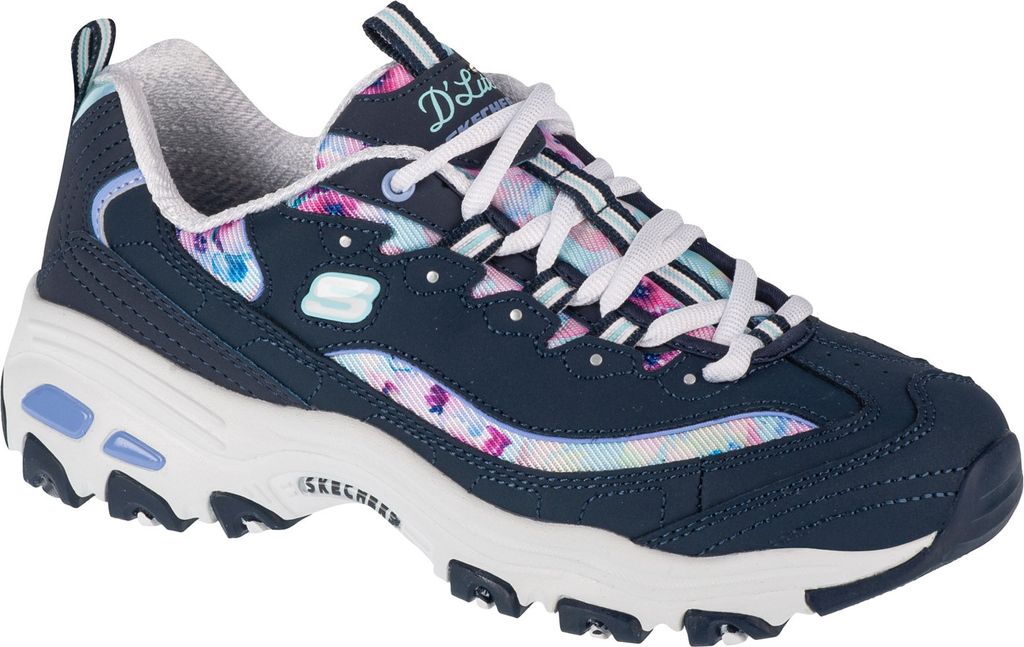 Skechers D'Lites-Blooming Fields 149794-NVMT, Sneaker, Damen, Dunkelblau