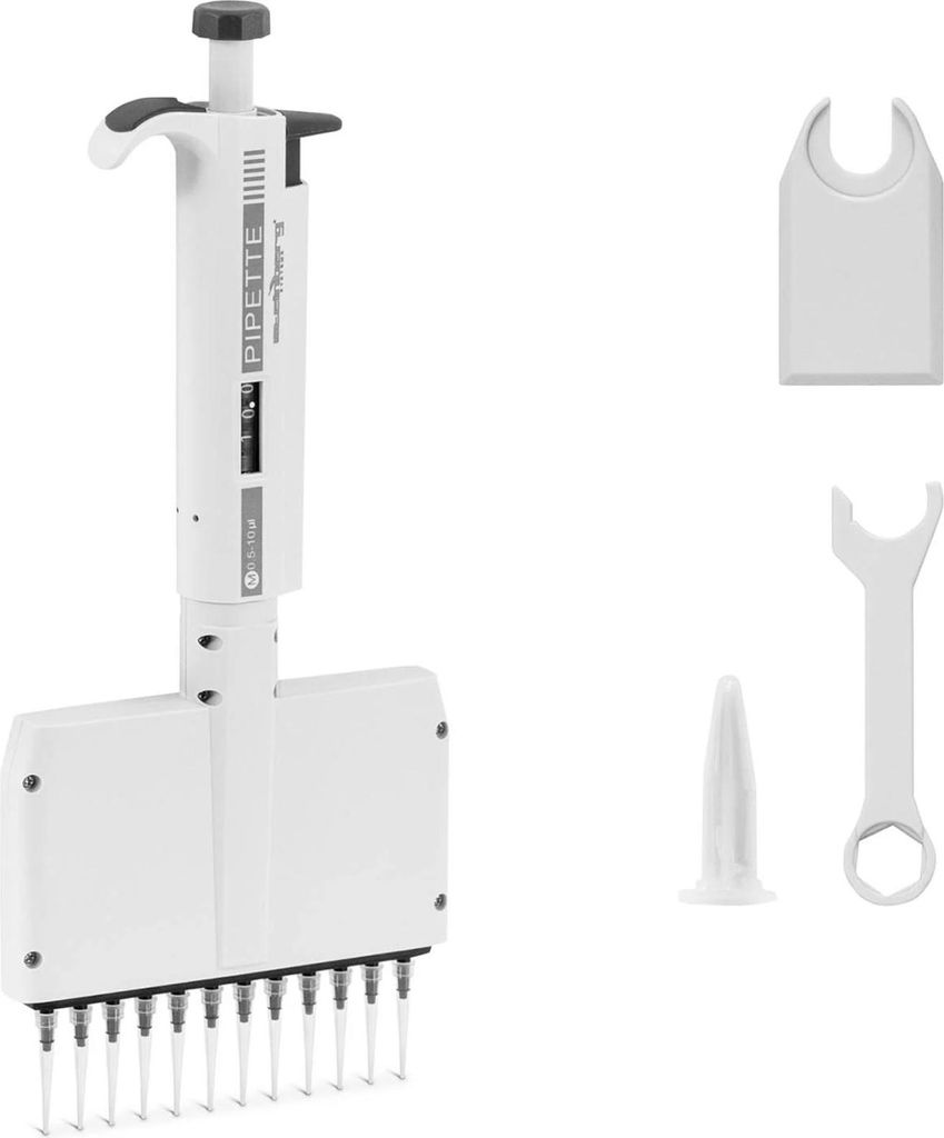Expondo Steinberg Systems Mehrkanalpipette - für 12 Spitzen - 0,5 - 10 μl