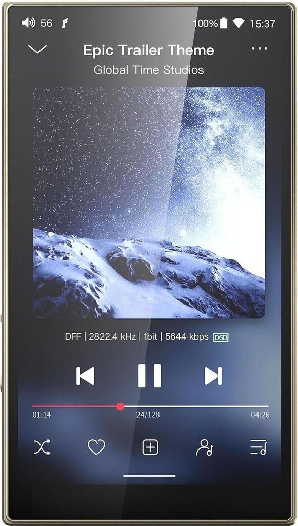 FiiO M21 Odtwarzacz muzyki Titanium Gold Zdjęcie produktu 