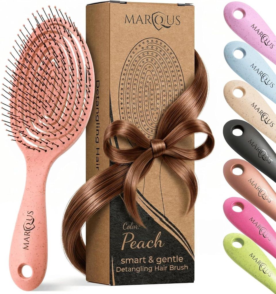 Spazzola per capelli marQus Bio e spazzola districante Immagine del prodotto 