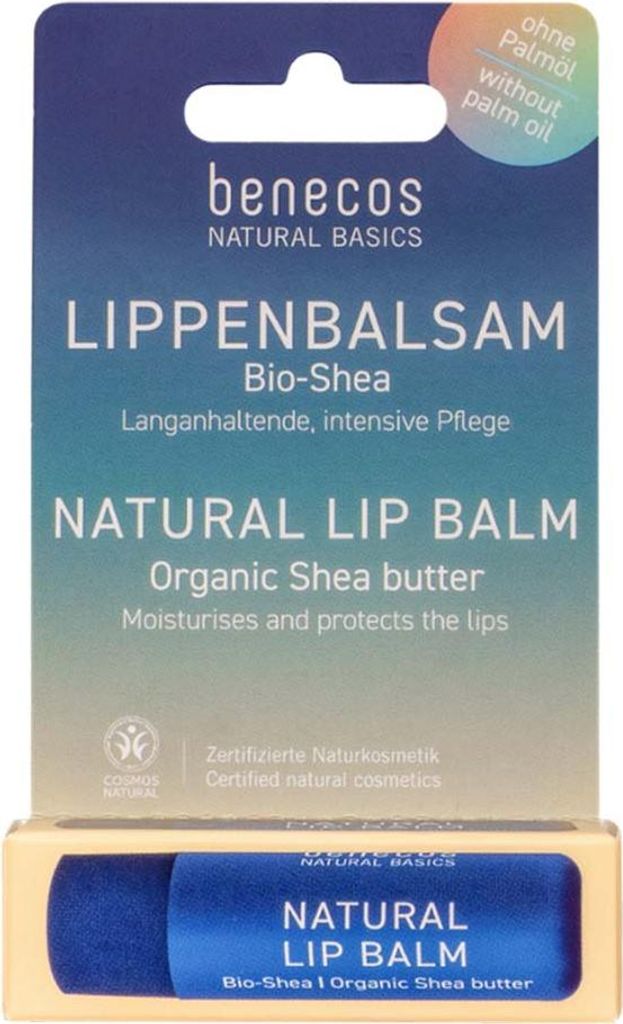 benecos Natural Basics Lip Balm Bio-Sheabutter 4,5g