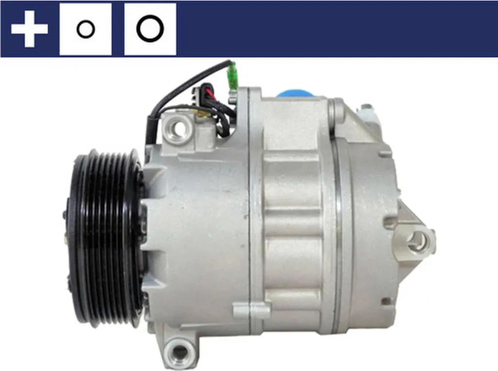 Compresseur Climatisation 12V 110mm Haute Performance pour BMW X5 - 5