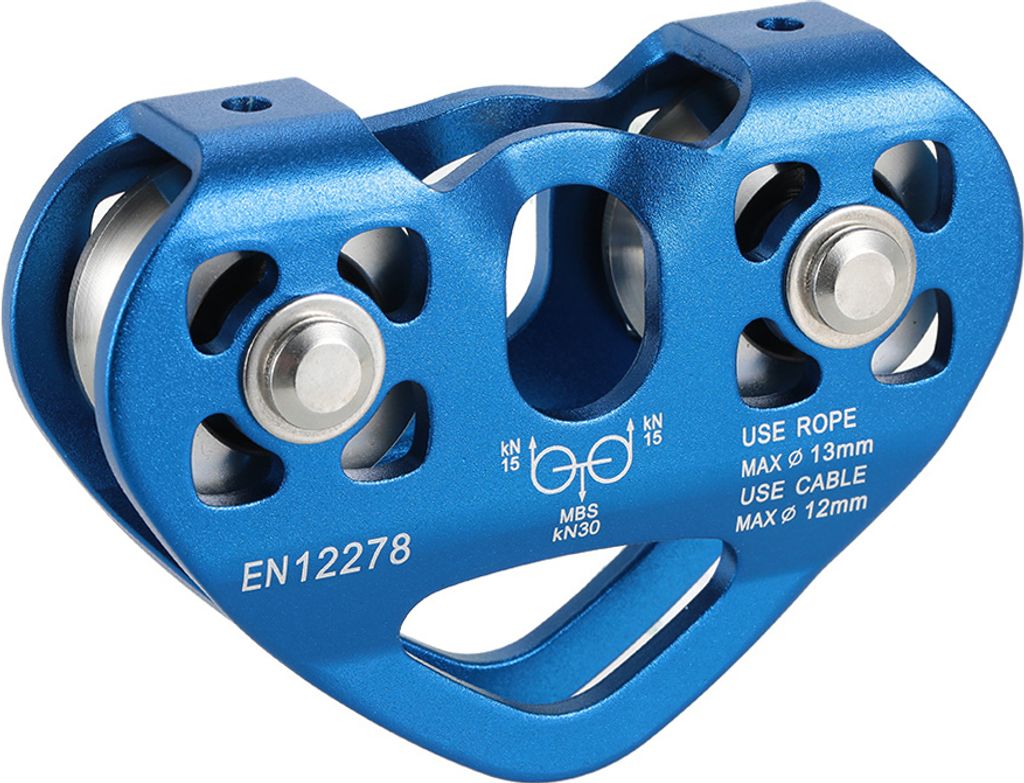 Lixada 30kN Zipline Cable Trolley Rolle mit Kugellager Produktbild 