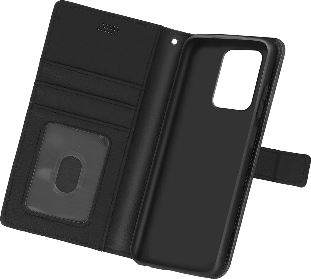 Cover Portafoglio Avizar Nero per Xiaomi Redmi Note 10 5G / Poco M3 Pro