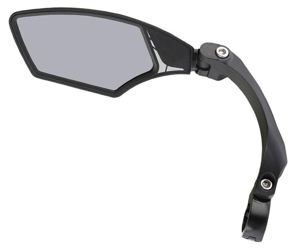 Fahrrad Spiegel Mirage links Aluminium schwarz Rückspiegel Produktbild 