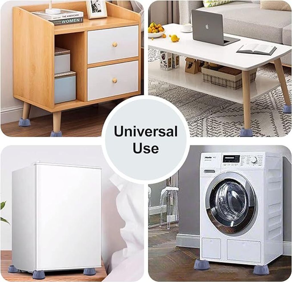 Schwingungsdämpfer Waschmaschine, 4 Stück Universal Produktbild 6