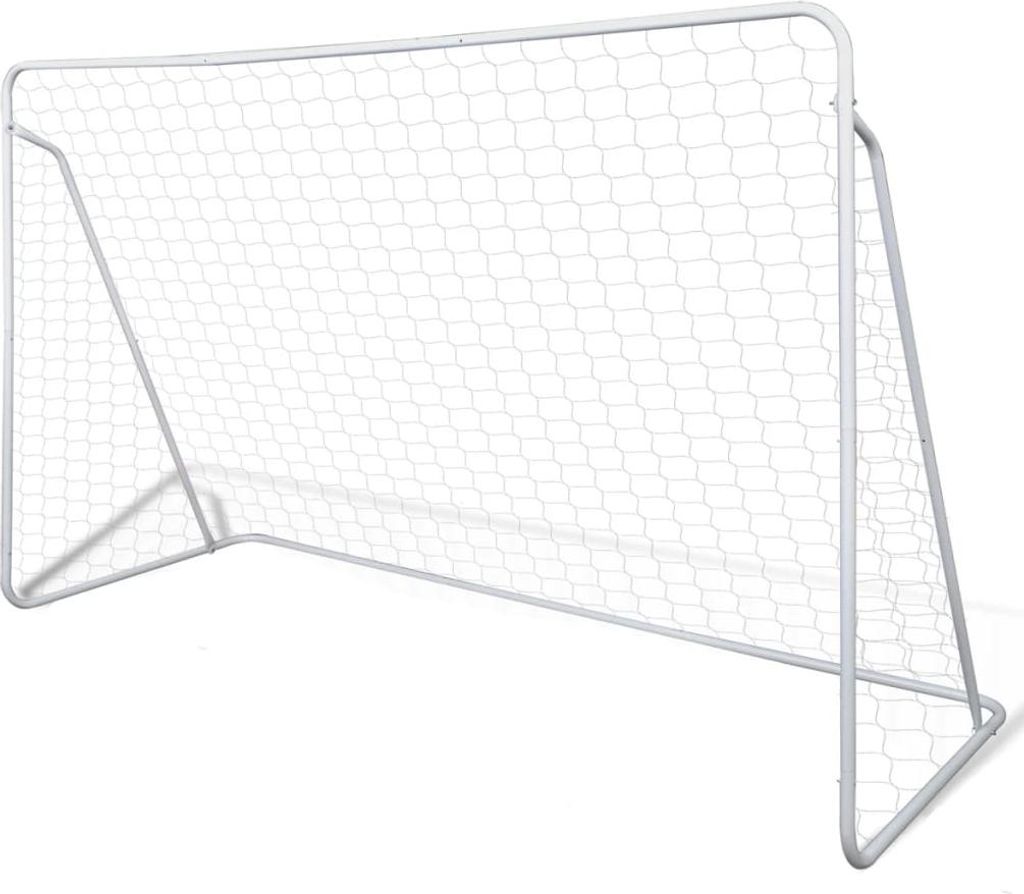 vidaXL Fotbalové brankové sítě 2 kusy 240 x 90 x 150 cm Obrázek produktu 