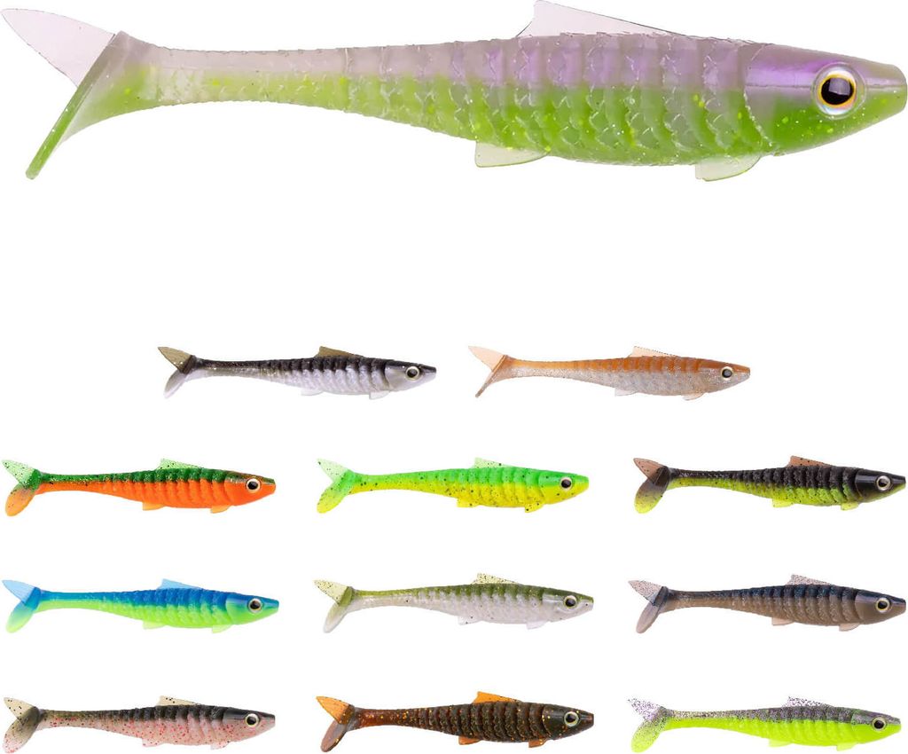 Zeck Fishing Baby Rippler 14 cm Undercover Perch 2 Stück