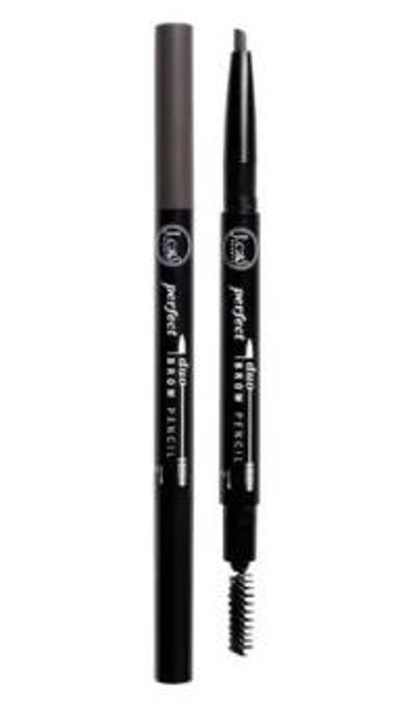 J.cat Beauty Jcat Brow Pencil Duo Perfect Charcoal