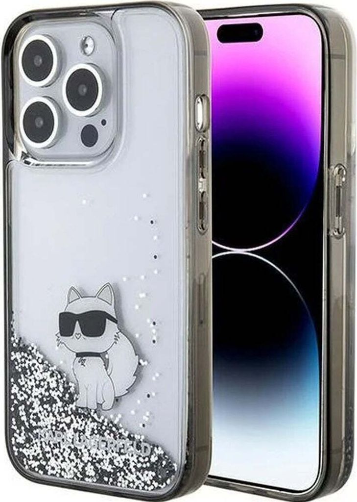 Karl Lagerfeld Liquid Glitter Choupette - iPhone 15 Pro Max Produktbild 