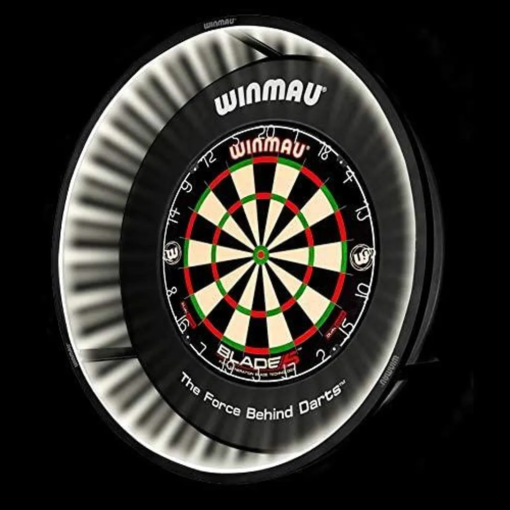 Éclairage LED pour cible de fléchettes Winmau Plasma en aluminium - 35