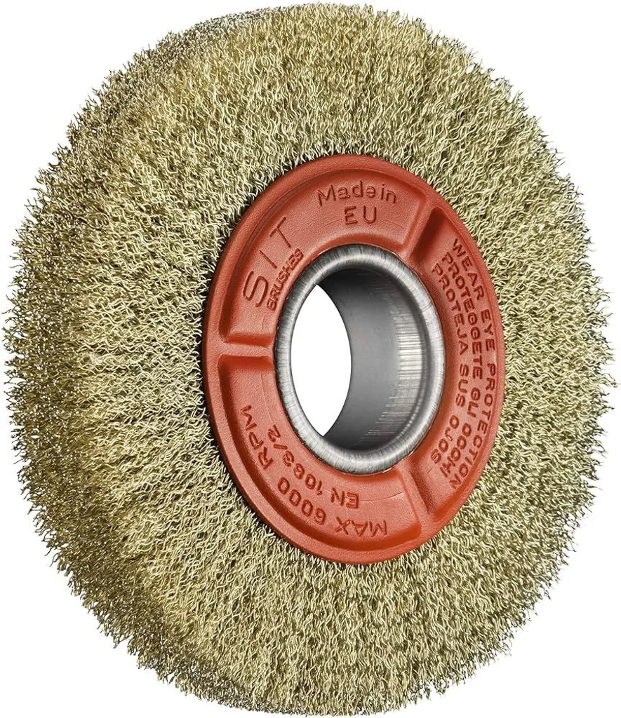 Brosse circulaire SIT 150 mm pour restaurer vos outils et pièces en fer