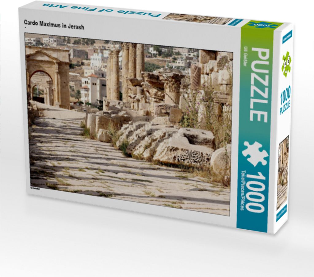 CALVENDO Puzzle Cardo Maximus in Jerash | 1000 Teile Lege-Größe 64x48cm Foto-Puzzle für glückliche Stunden