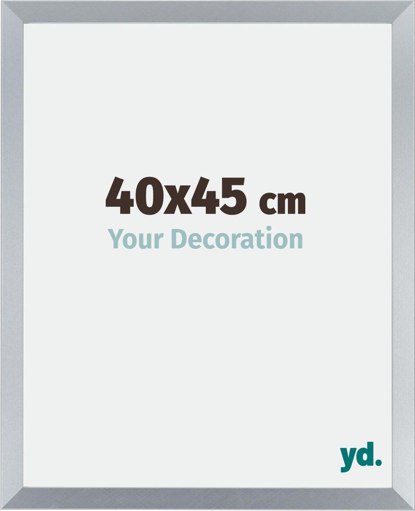 Bilderrahmen, 40x45 cm, Silberglanz, MDF, Catania