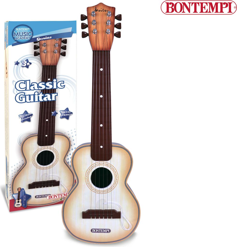 Bontempi Classic Guitar with 6 metal strings, Hudební Obrázek produktu 