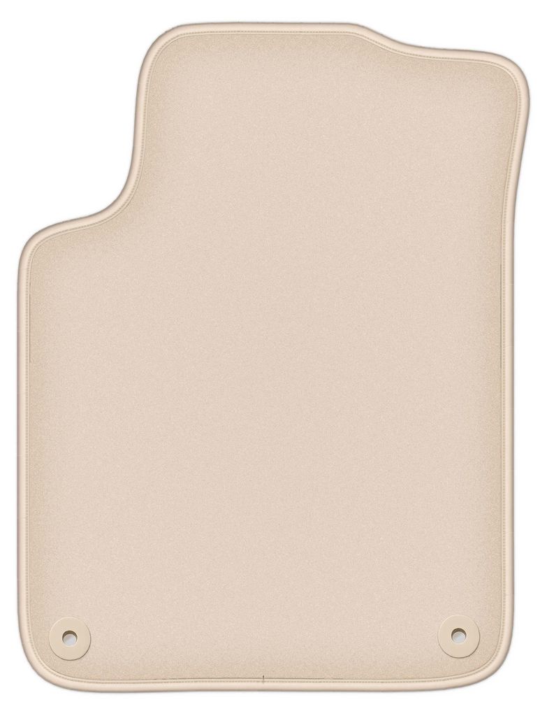 DURBAN Beige Velours-Fahrerfußmatte für Citroen DS3 Cabrio Produktbild 
