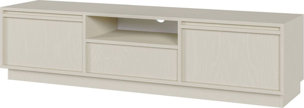 Selsey Evo - TV-Möbel 2-türig mit Schublade, sandbeige, 154 cm
