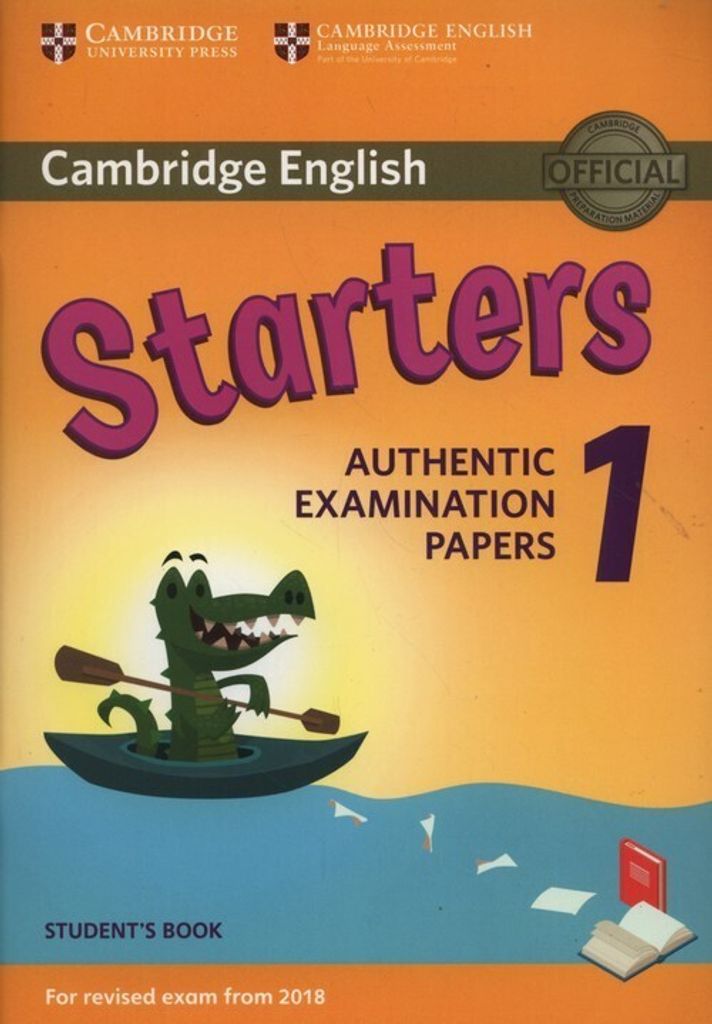 Cambridge English Starters 1 For Revised – Lingua: Inglese