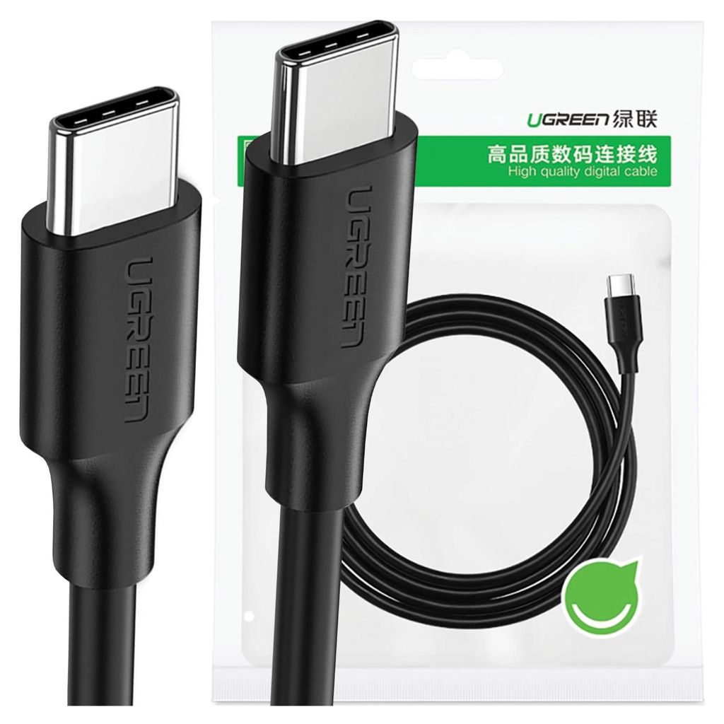 Cavo Usb-C nichelato Ugreen Us286 1,5M (nero) Immagine del prodotto 