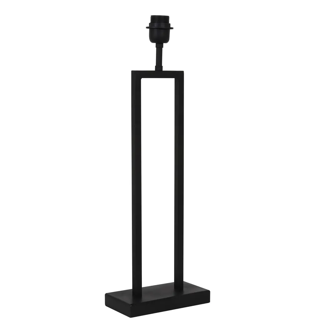 Lampe Shiva Noire en Métal Light & Living - Douille E27 Robuste