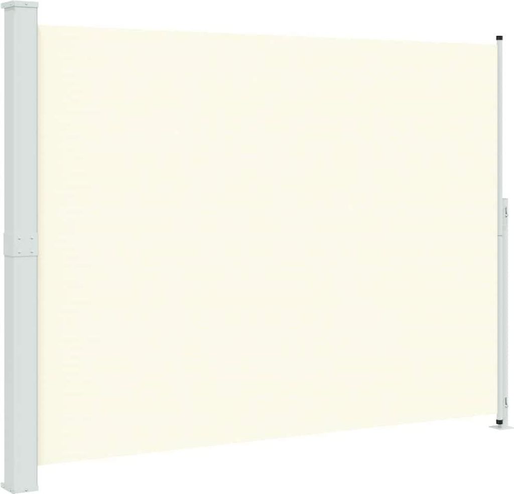 vidaXL Seitenmarkise Ausziehbar 220x300 cm Creme Produktbild 