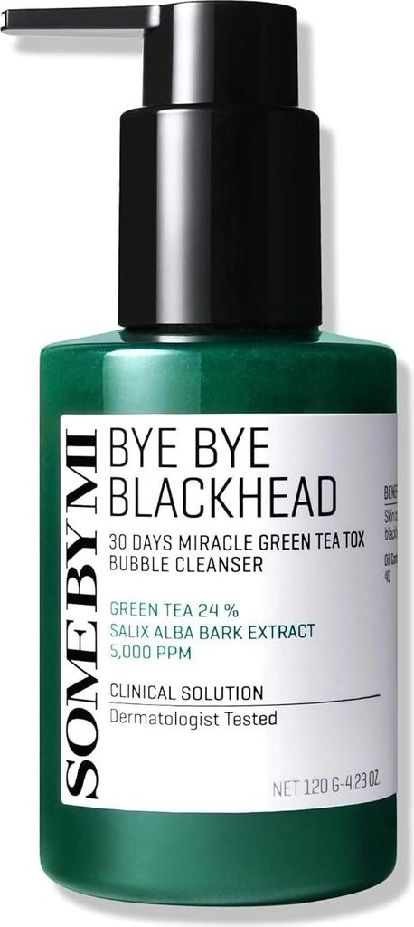 SOME BY MI Bye Bye Blackhead Miracle Green Tea Tox Bubble Image du produit 