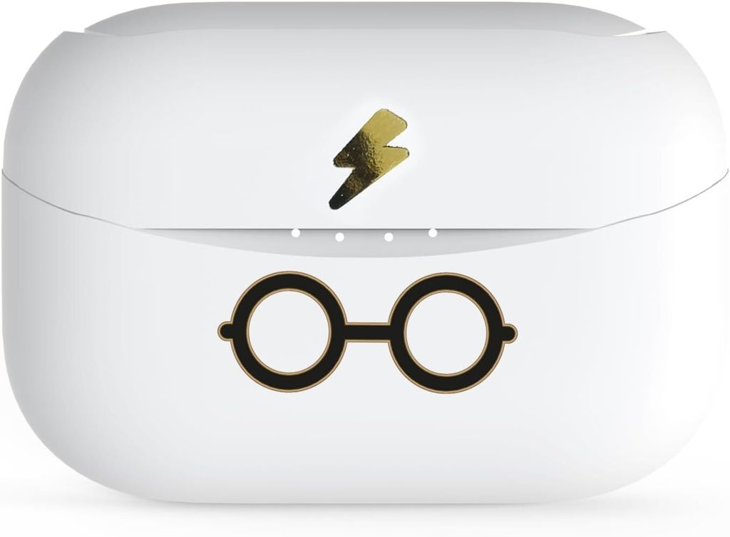 Technologies Kabellose Bluetooth-Kopfhörer V5.0 für Kinder Harry Potter Glasses mit Ladebox weiß