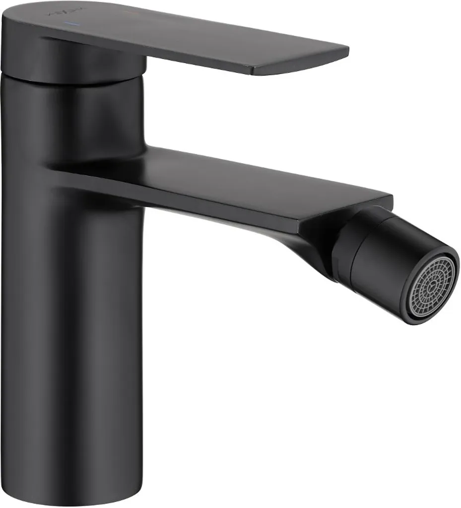 Mélangeur bidet design noir mat avec jet orientable et rotule 71120-70