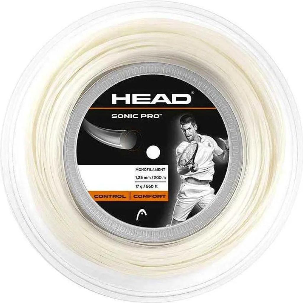 HEAD Sonic Pro Tennissaiten Rolle White