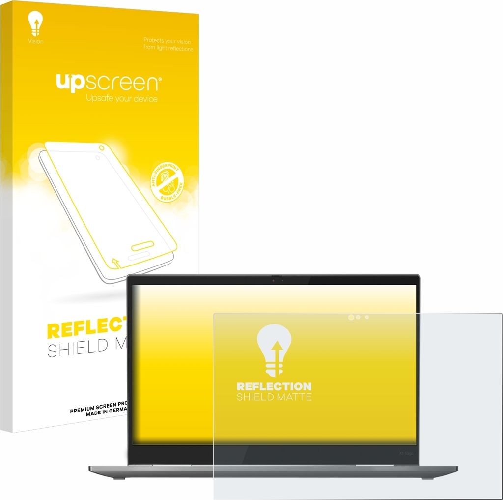 upscreen Schutzfolie für Lenovo ThinkPad X1 Yoga (4. Gen.) Displayschutz Displayschutzfolie Folie Matt Entspiegelungsfolie