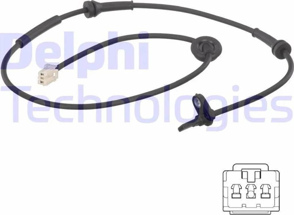 Sensore Velocità Ruota Posteriore Alfa 166 Delphi SS20622 - Ricambio 60652777