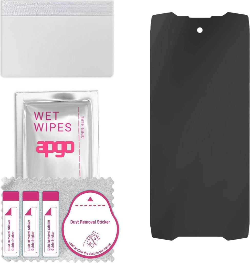 apgo Hybrid Privacy Schutzglas, Matt, kompatibel mit Blackview BV9300, Anti-Spy, toller Ersatz für Hartglas, kratzfester Displayschutzglas, Displa...