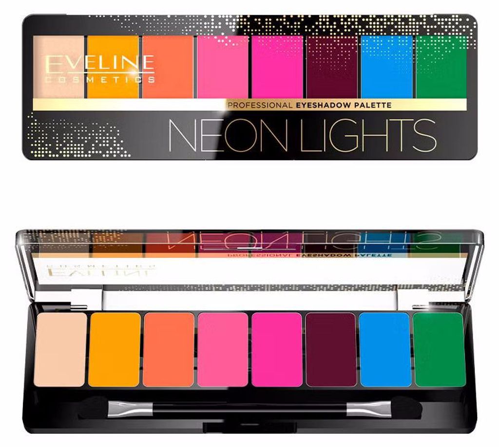 Eveline Cosmetics Neon Lights – cień do powiek, matujący Zdjęcie produktu 