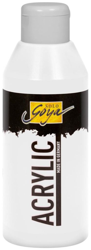 SOLO GOYA Acrylverf, wit, 250 ml, artikelnummer Productafbeelding 