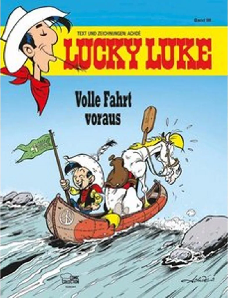 Bande Dessinée Lucky Luke 98 - Album BD Western Illustré en Couleurs
