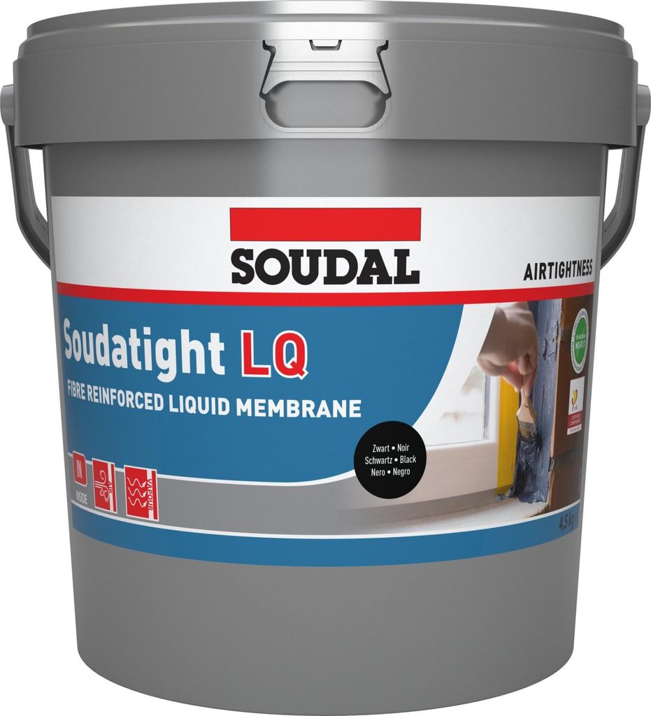 Soudal Soudatight LQ 4,5 kg Blau (Schwarz nach Trocknung)