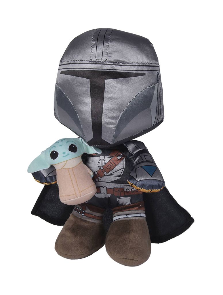 Simba Star Wars: Mandalorian plyšová figúrka Manda+Grogu 25 Obrázok produktu 
