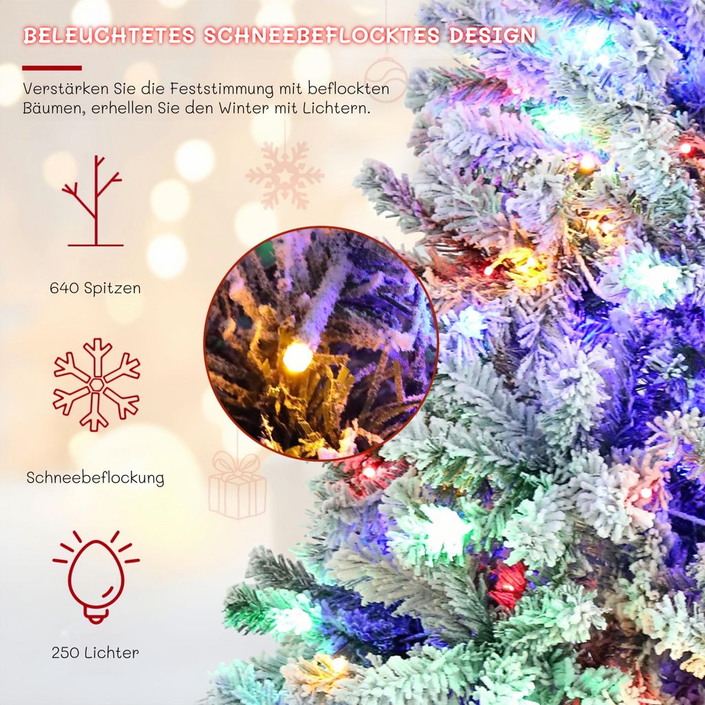 183cm Premium Knstlicher Weihnachtsbaum mit