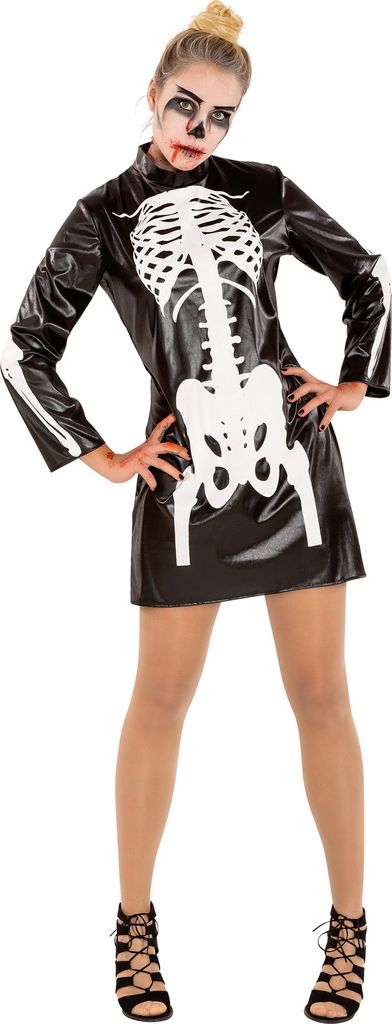 dressforfun Frauenkostüm Skelett