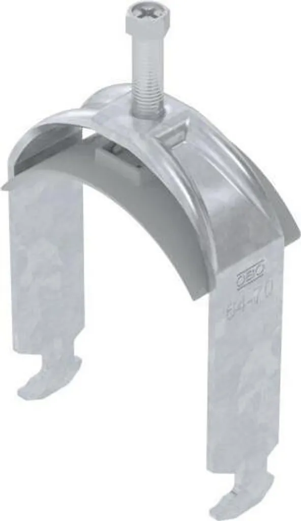 Attache de câble pour rail C 64-70mm OBO Bettermann BS-H1-K-70 FT zinc