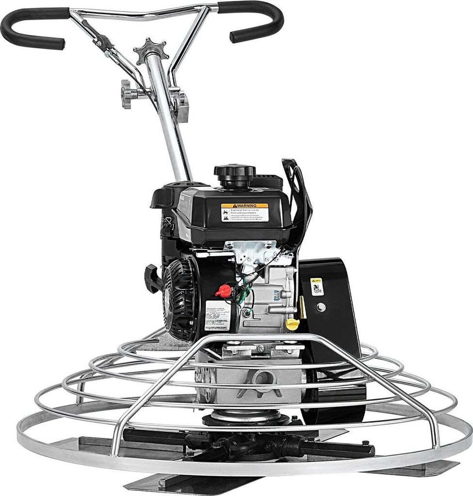 Kraftvolle handgeführte Zementglättmaschine, 38 Zoll, 6 PS, benzinbetrieben, mit Float-Pan-Klinge