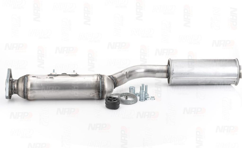 NAP carparts Katalysator Kat für MAZDA RX-8 (SE, FE) Euro 4 CAK10411