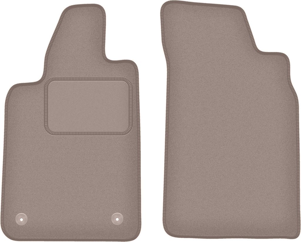 Autoteppiche vorne für: Fiat Barchetta Coupé, Cabrio (1995-2005) Beige